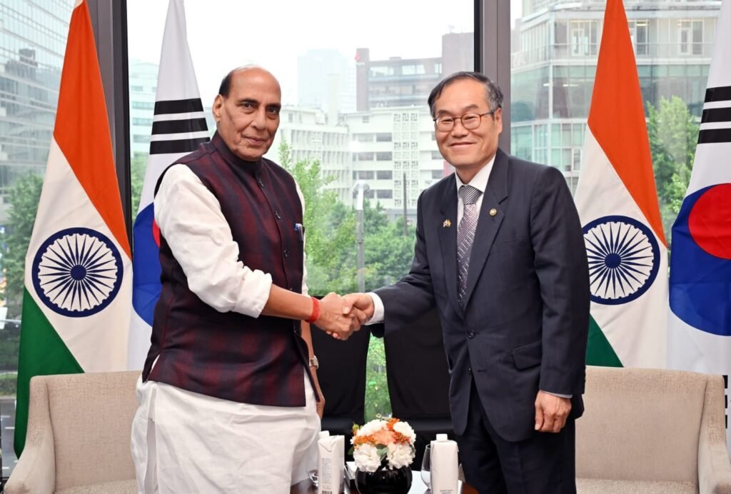 India, South Korea Ink Strategic Pacts on Cyber Security and Defence Training