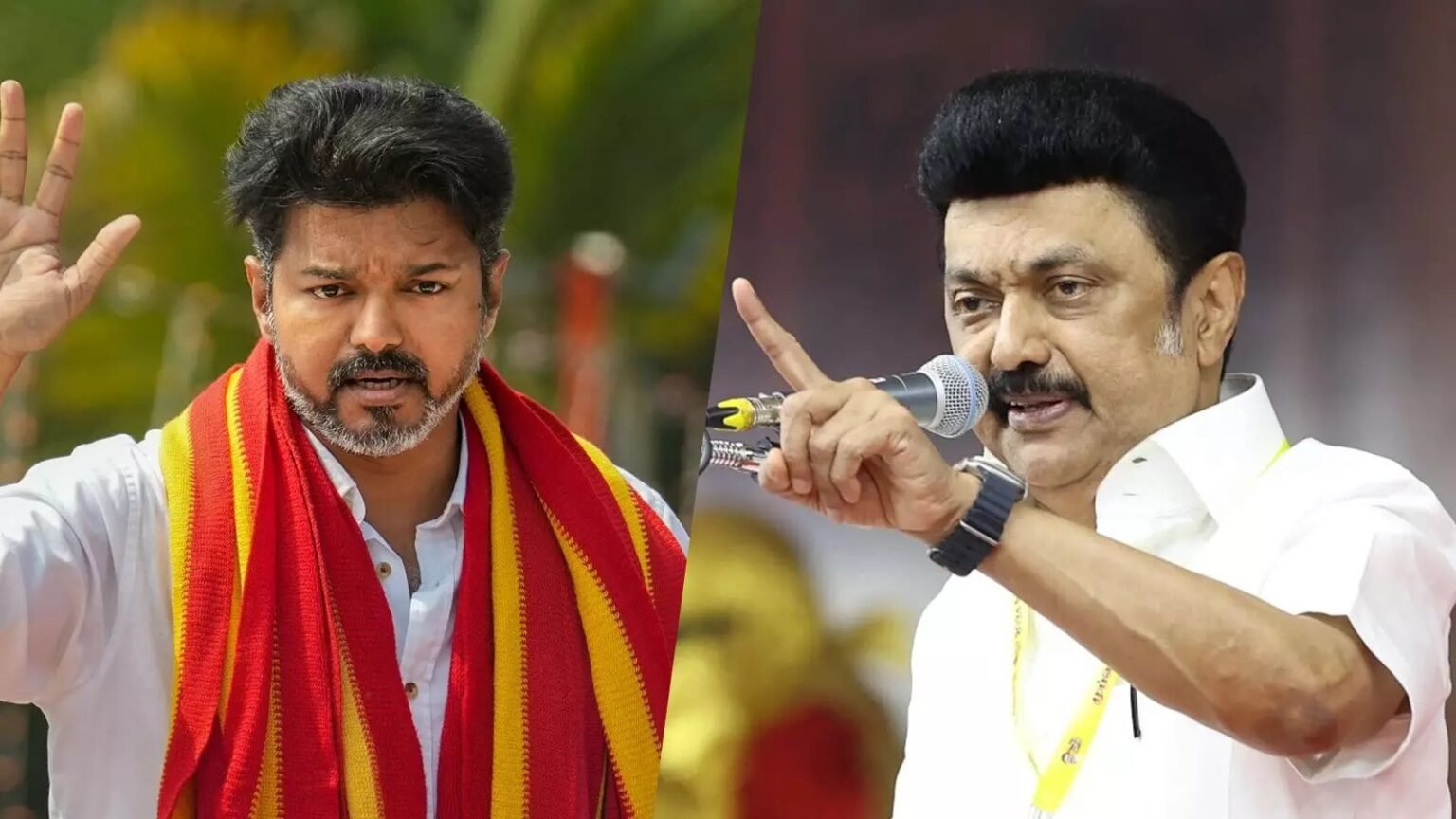 Tamil Nadu: CM Vijay Meets Predecessor MK Stalin After Historic Victory ...