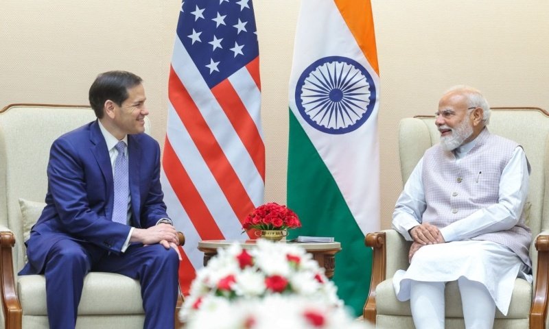 U.S. Secretary of State Marco Rubio Calls on PM Narendra Modi