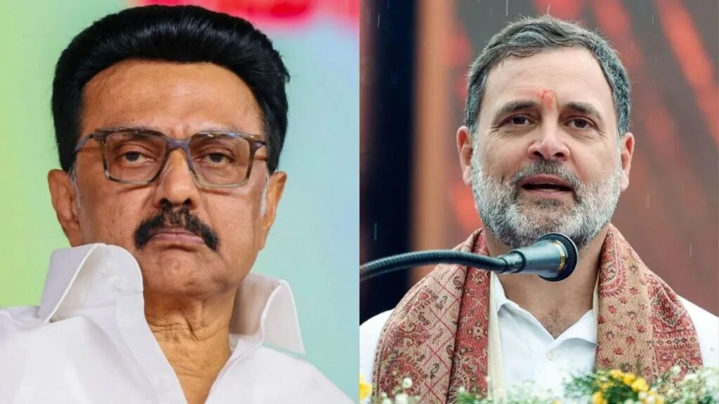 DMK Slams Rahul Gandhi’s “Political Immaturity” After Congress Defection in Tamil Nadu