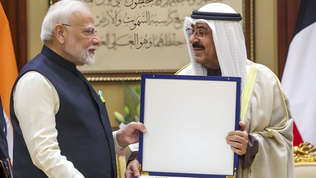 PM Narendra Modi Discusses West Asia Crisis with Kuwait’s Amir Sheikh Meshal