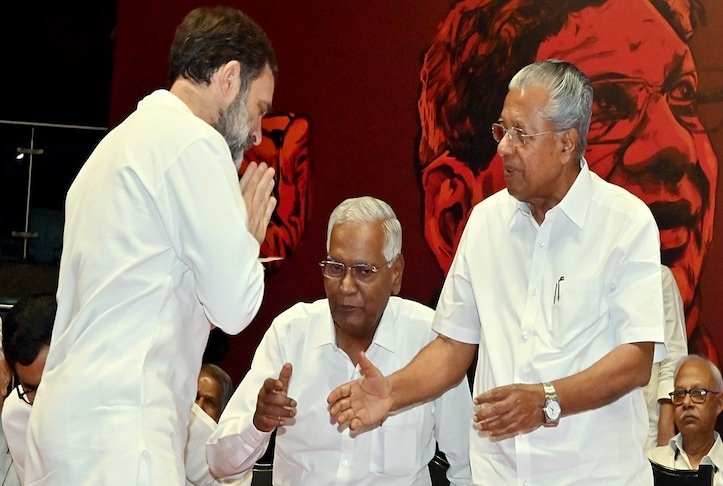 Rahul Gandhi’s “No Hugs for Vijayan” Remark Exposes Fractures Within INDIA Bloc