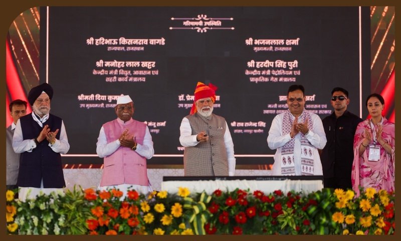 PM Modi Dedicates and Lays Foundation for Projects Worth ₹1.06 Lakh Crore in Balotra, Rajasthan