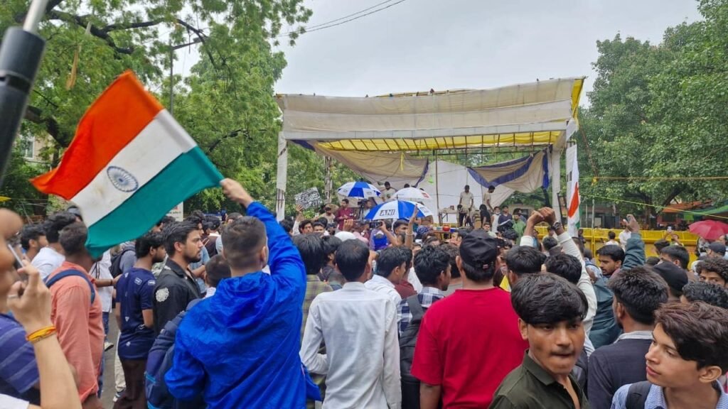 CJP Reclaims Jantar Mantar Amid Heavy Police Presence, Vows Ongoing Demonstration