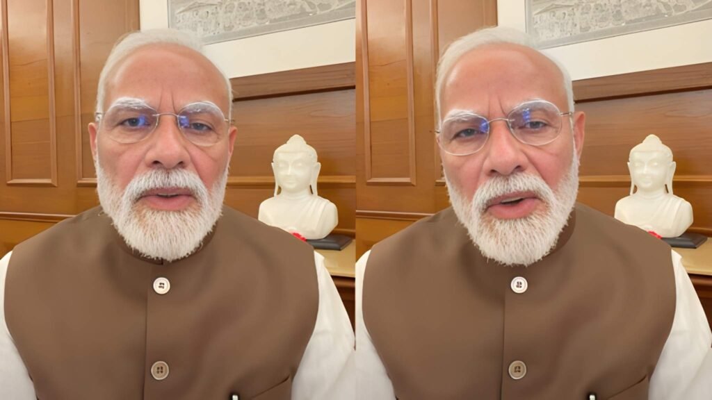 PM Modi Praises Passage of Anti-Paper Leak Legislation in Digital Address