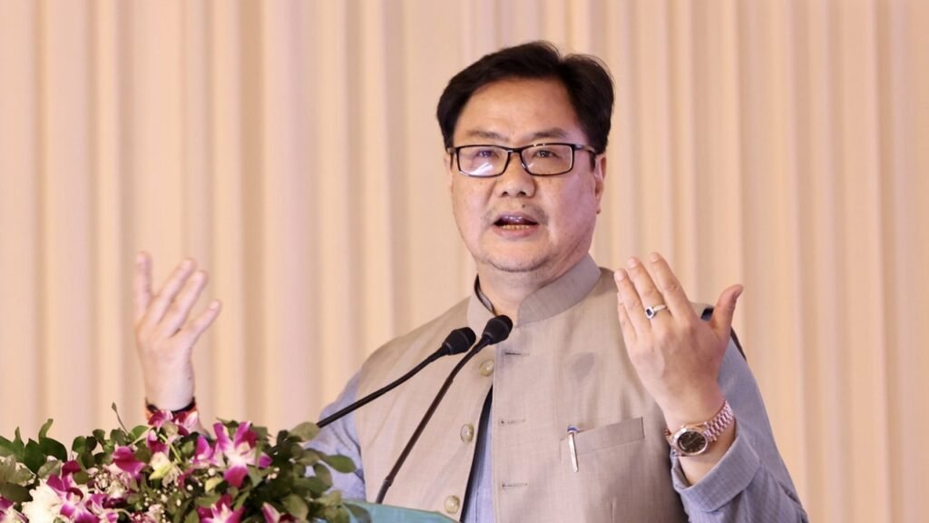 “I Am Totally Frustrated”: Kiren Rijiju Slams Opposition over Parliament Deadlock