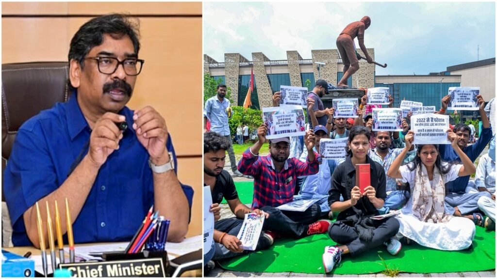 Camera-Conscious Aspirants Stymie Soren’s Peace Overtures as JPSC Row Deepens