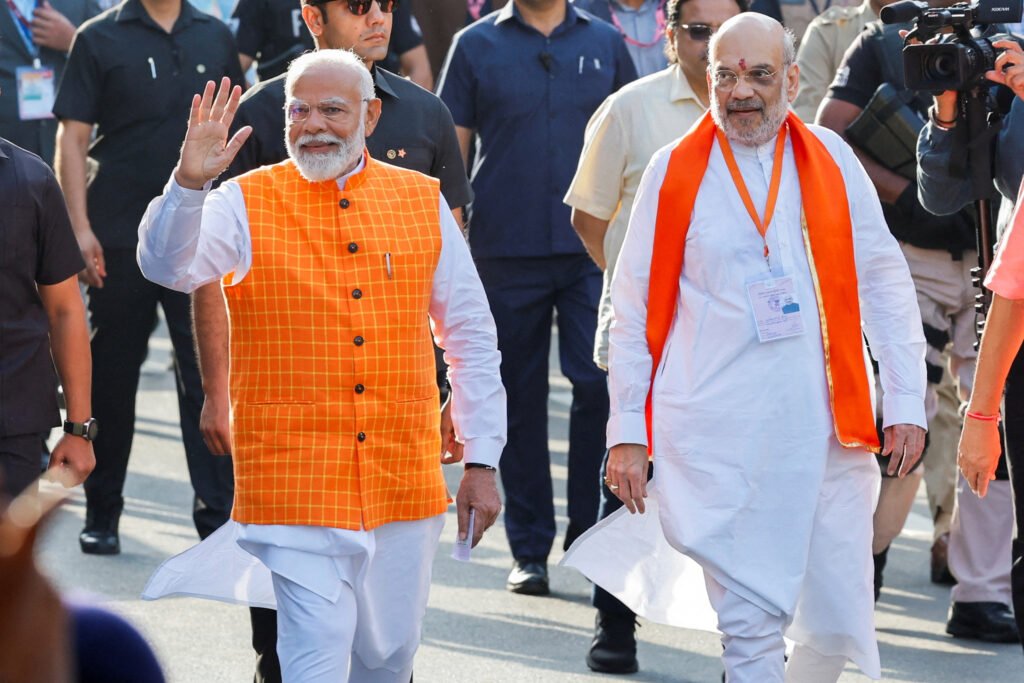 “An Epic Story of Sacrifice & Resolve”: Amit Shah Greets PM Modi on 76th Birthday